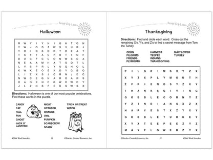 Word Searches Workbook - Gr. 2 - US 1035