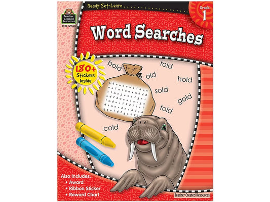 Word Searches Workbook - Gr. 1 - US 1000
