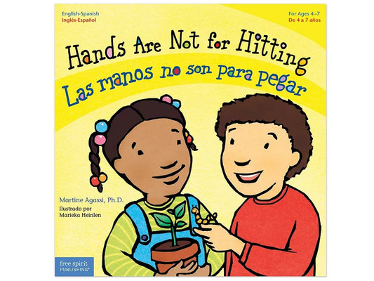 Hands Are Not for Hitting Bilingual Paperback Book - US 7190