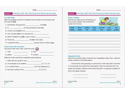 Spectrum® Spelling Workbook - Gr. 3 - US 7025