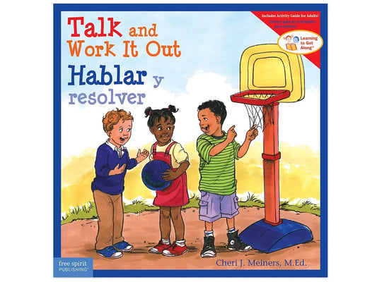 Talk and Work It Out Bilingual Paperback Book - US 2004