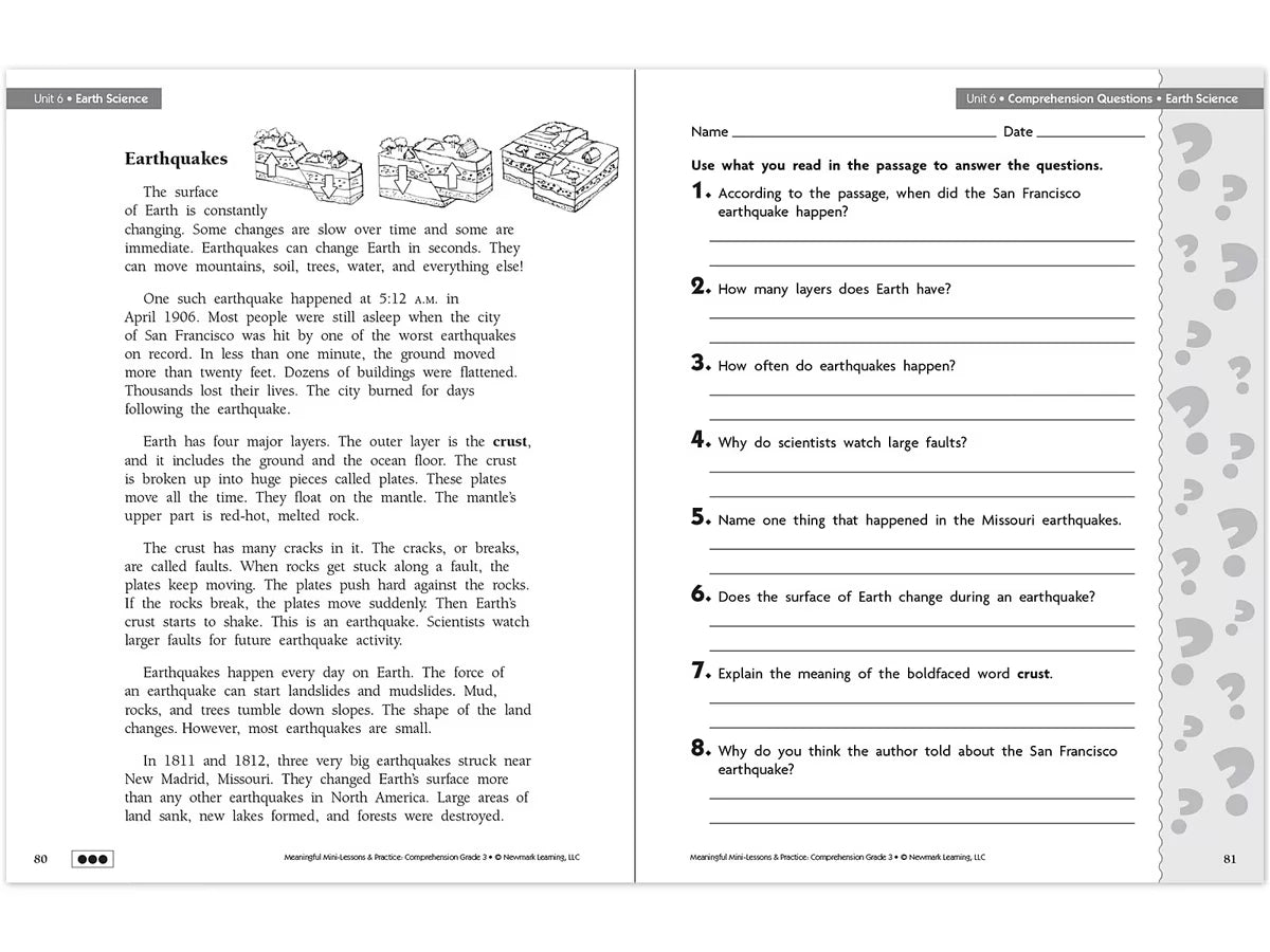 Comprehension Workbook - Gr. 3 - US 3299