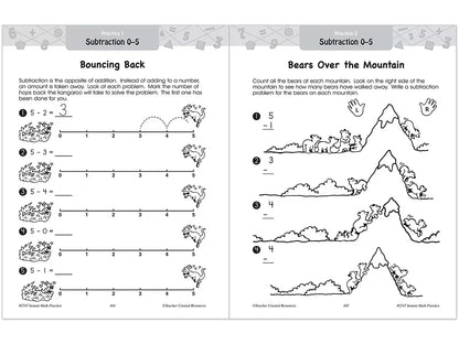 Instant Math Practice Workbook - Kindergarten - US 4391