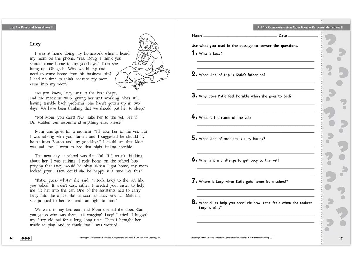Comprehension Workbook - Gr. 4 - US 6302