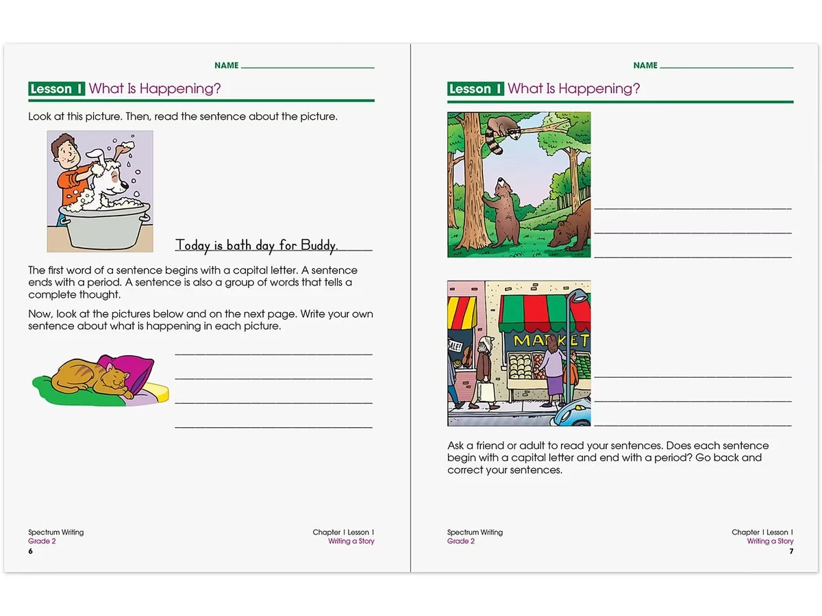 Spectrum® Writing Workbook - Gr. 2 - US 8902