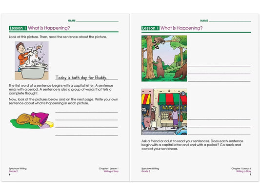 Spectrum® Writing Workbook - Gr. 2 - US 8902