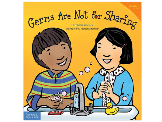 Germs Are Not for Sharing Paperback Book - US 3520