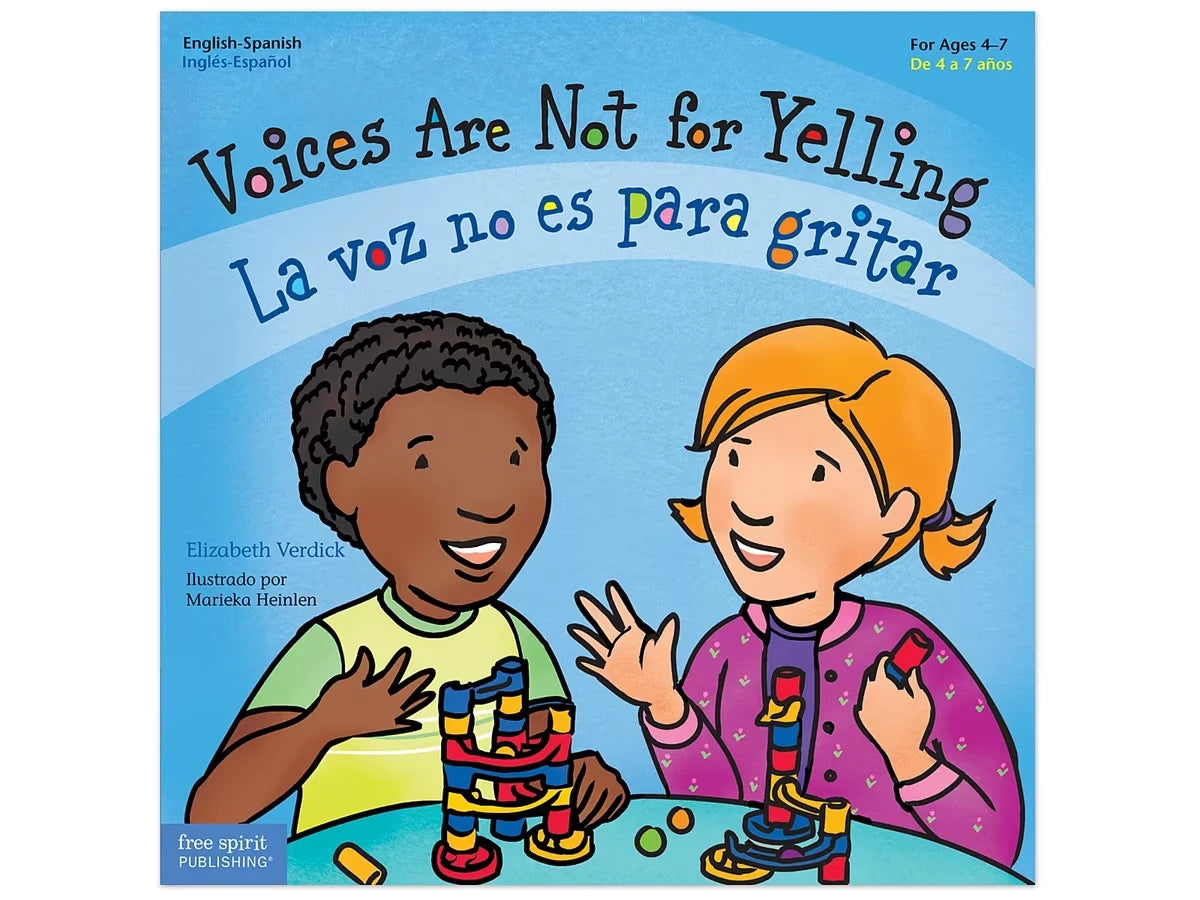 Voices Are Not for Yelling Bilingual Paperback Book - US 1379