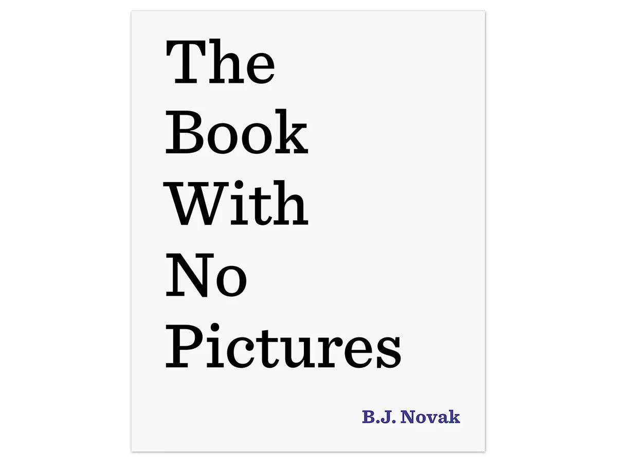 The Book with No Pictures Hardcover Book - US 3808