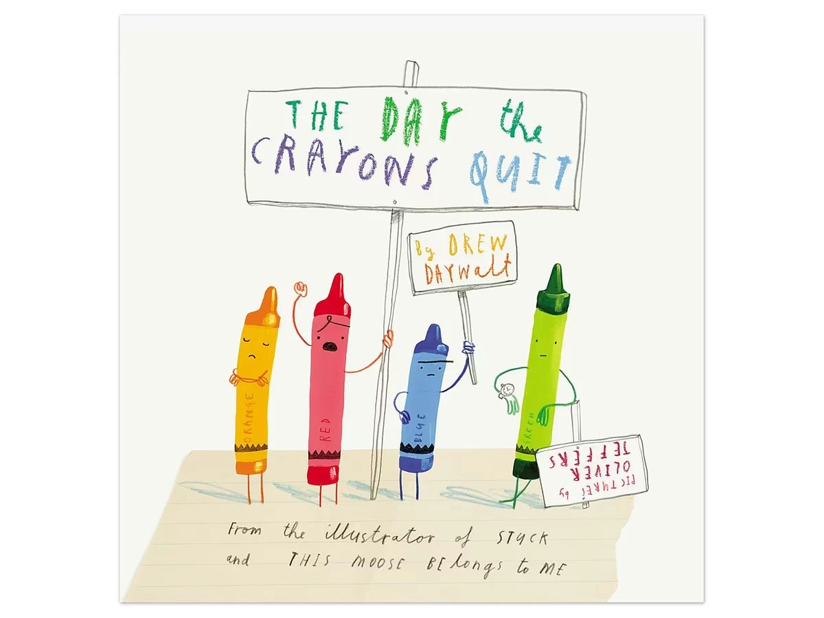The Day the Crayons Quit Hardcover Book - US 1907