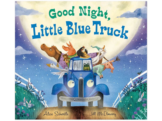 Good Night, Little Blue Truck Hardcover Book - US 4282