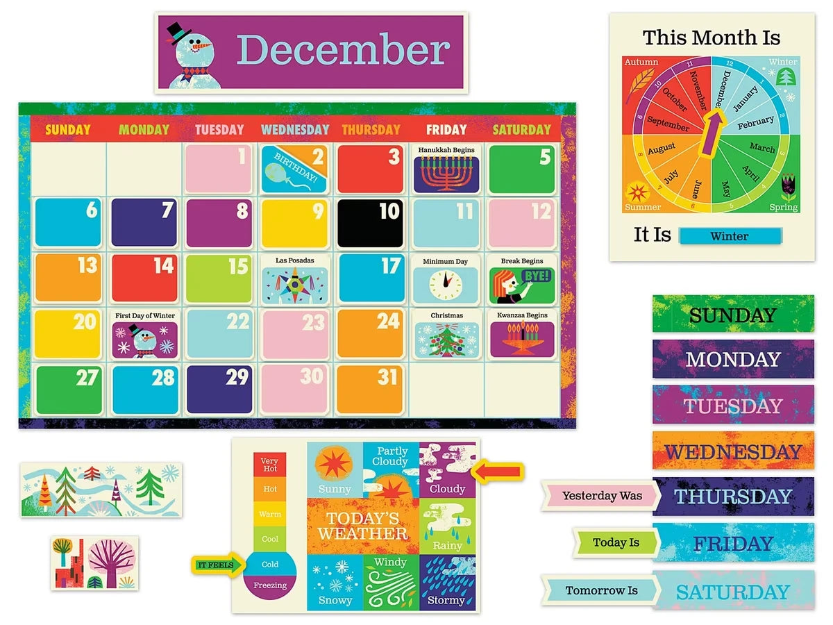Invisible Creature™ Calendar Bulletin Board Set - US 3972