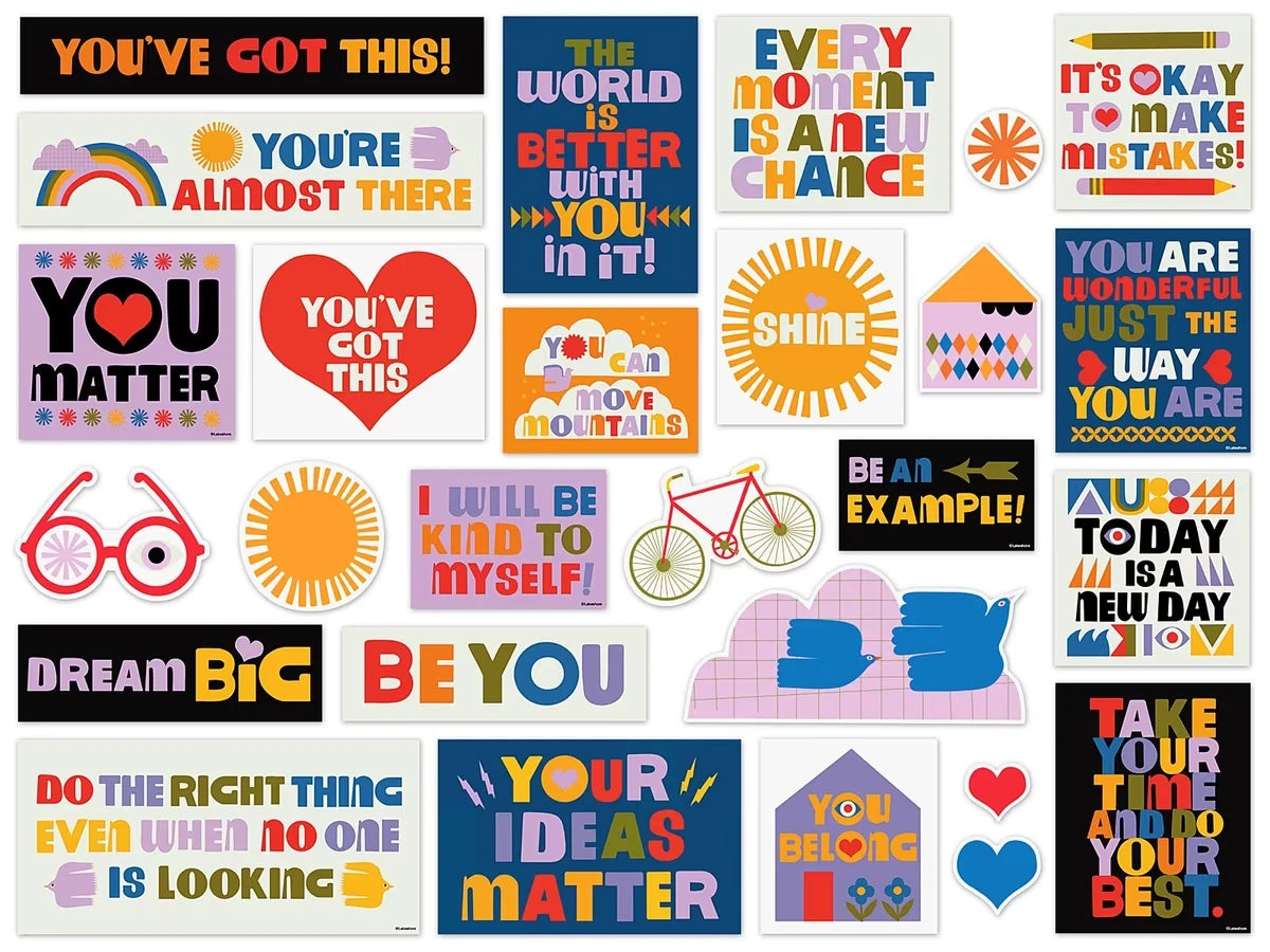 Lisa Congdon Motivational Bulletin Board Set - US 7057