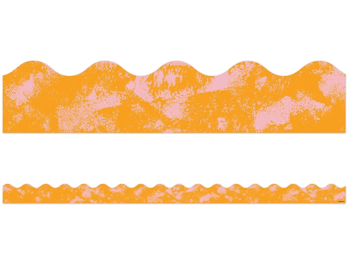 Invisible Creature™ Orange Scalloped Border - US 6995