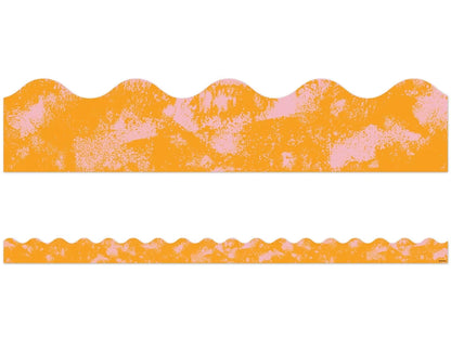 Invisible Creature™ Orange Scalloped Border - US 6995