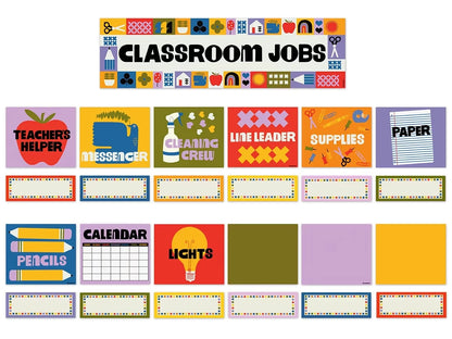 Lisa Congdon Classroom Jobs Bulletin Board Set - US 3420