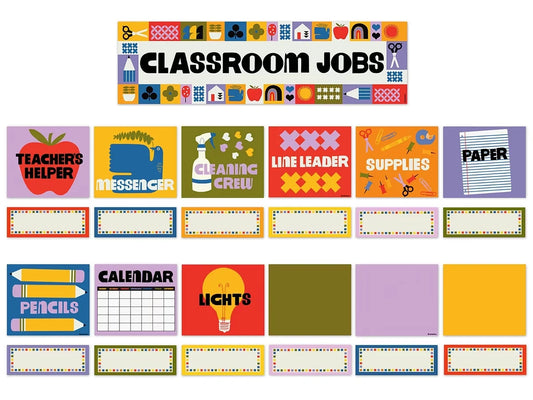 Lisa Congdon Classroom Jobs Bulletin Board Set - US 3420