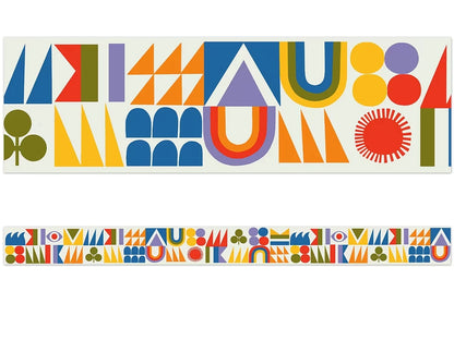Lisa Congdon Geometric Pattern Border - US 5633