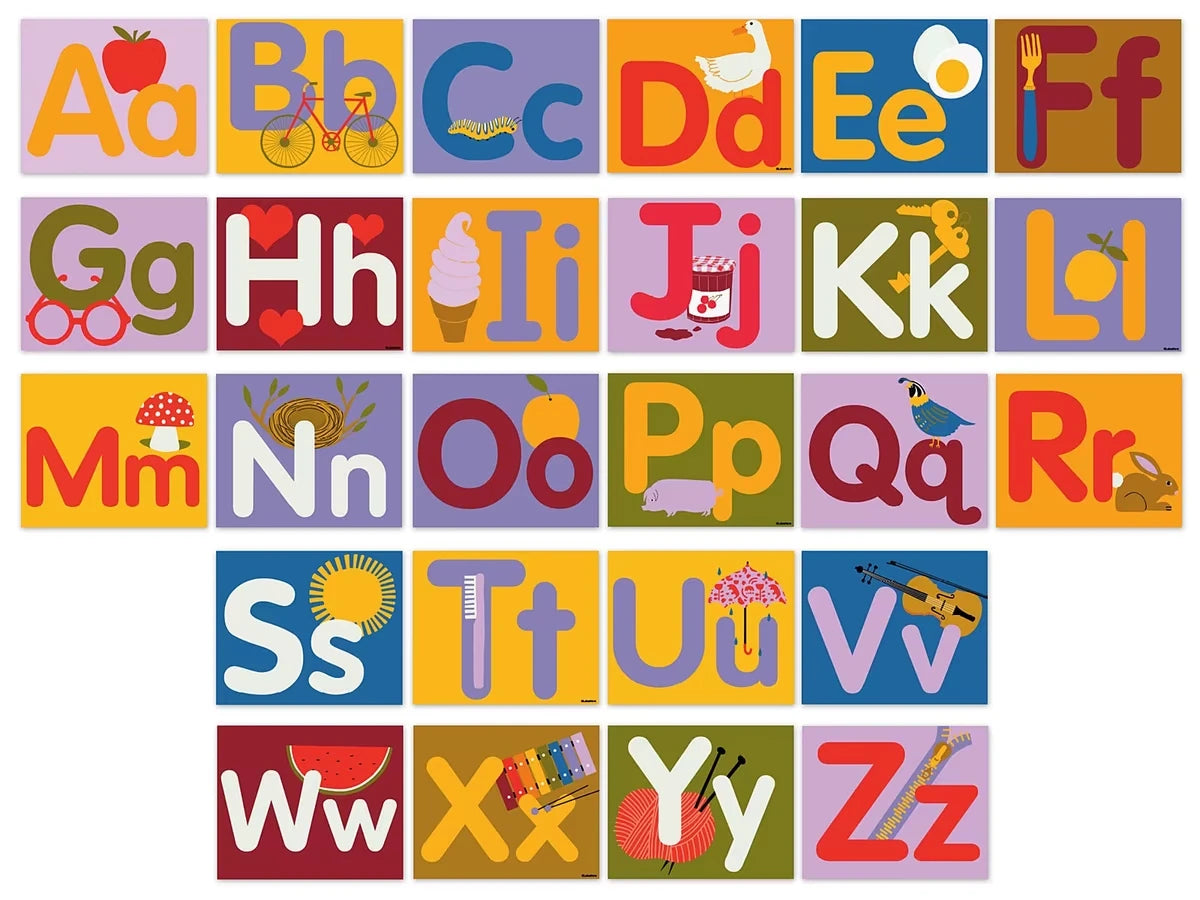 Lisa Congdon Alphabet Bulletin Board Set - US 8530
