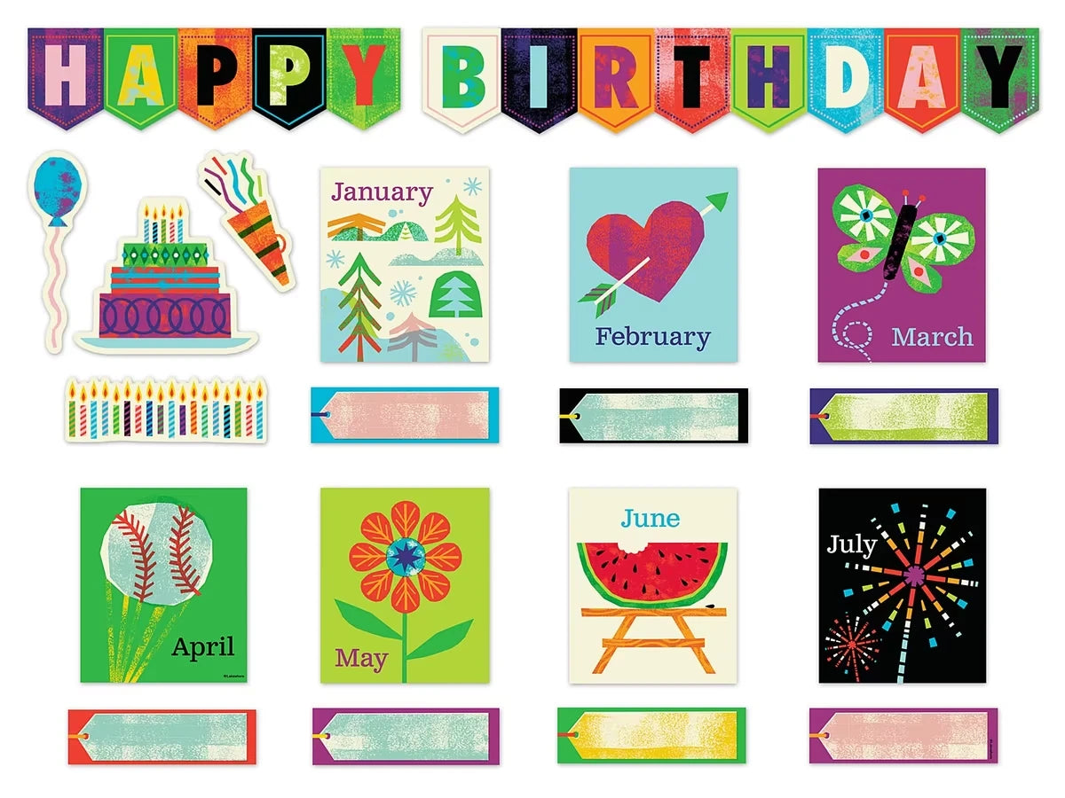 Invisible Creature™ Birthday Bulletin Board Set - US 4923