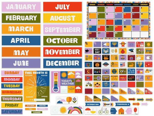 Lisa Congdon Calendar Bulletin Board Set - US 2244