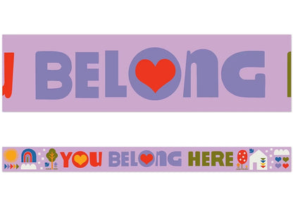 Lisa Congdon You Belong Here Border - US 7363
