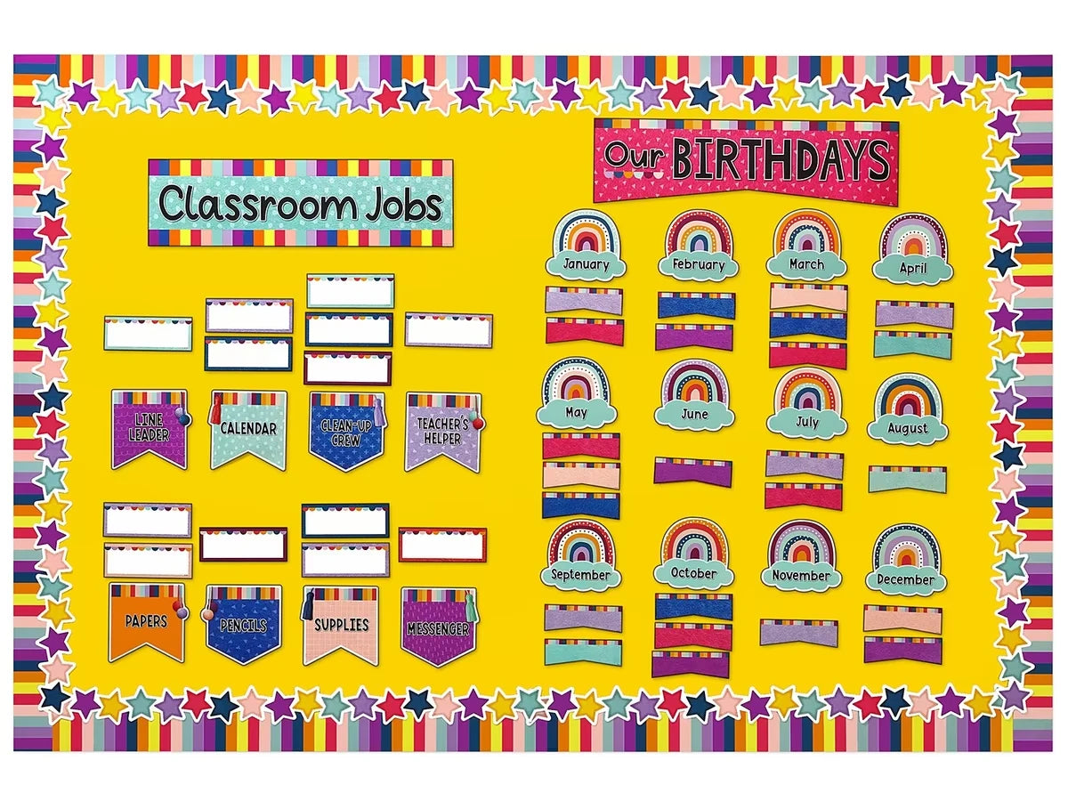 Oh Happy Day! Striped Border - US 4343
