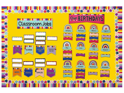 Oh Happy Day! Striped Border - US 4343