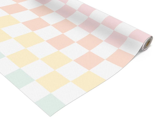 Cool for School Pastel Checkers Better Than Paper® Roll - US 2546