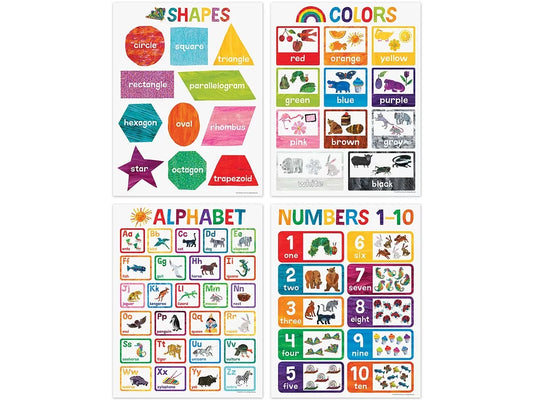 Eric Carle Basic Skills Poster Pack - US 3751