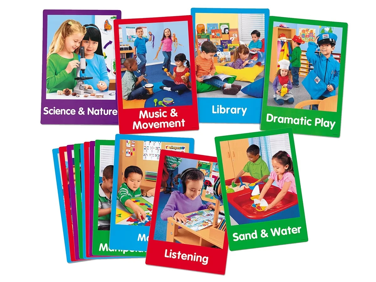 Learning Center Poster Pack - US 8071