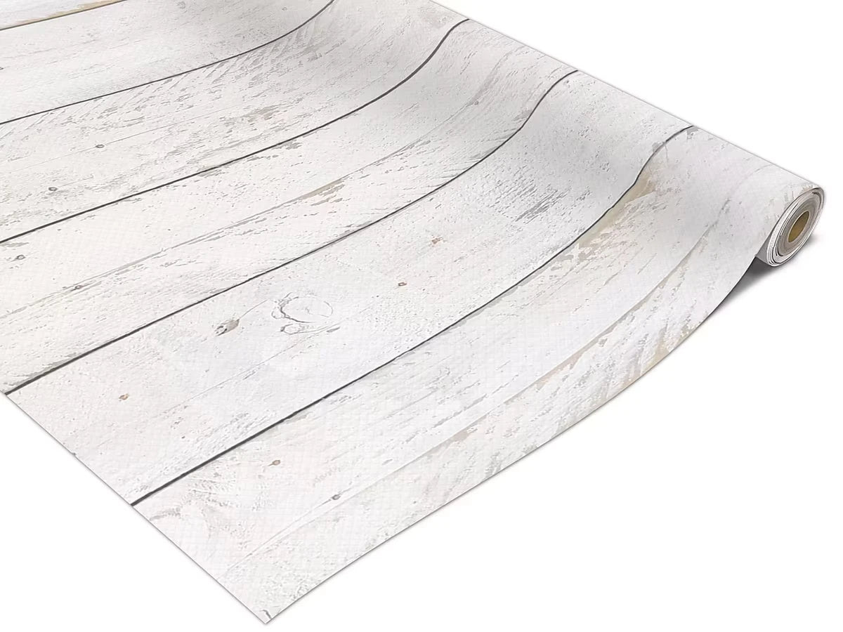 White Shiplap Better Than Paper® Roll - US 3941