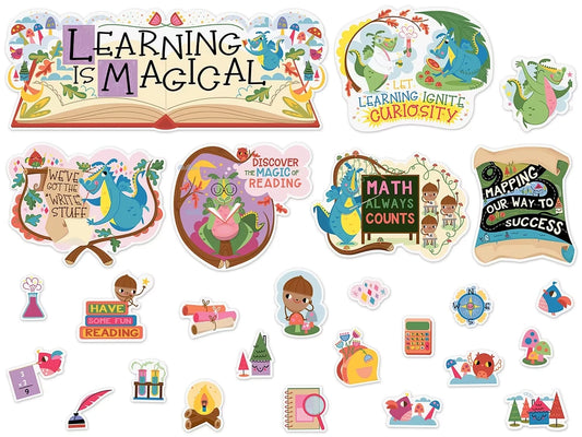 Fairy Tale Forest Learning Is Magical Bulletin Board Set - US 5567