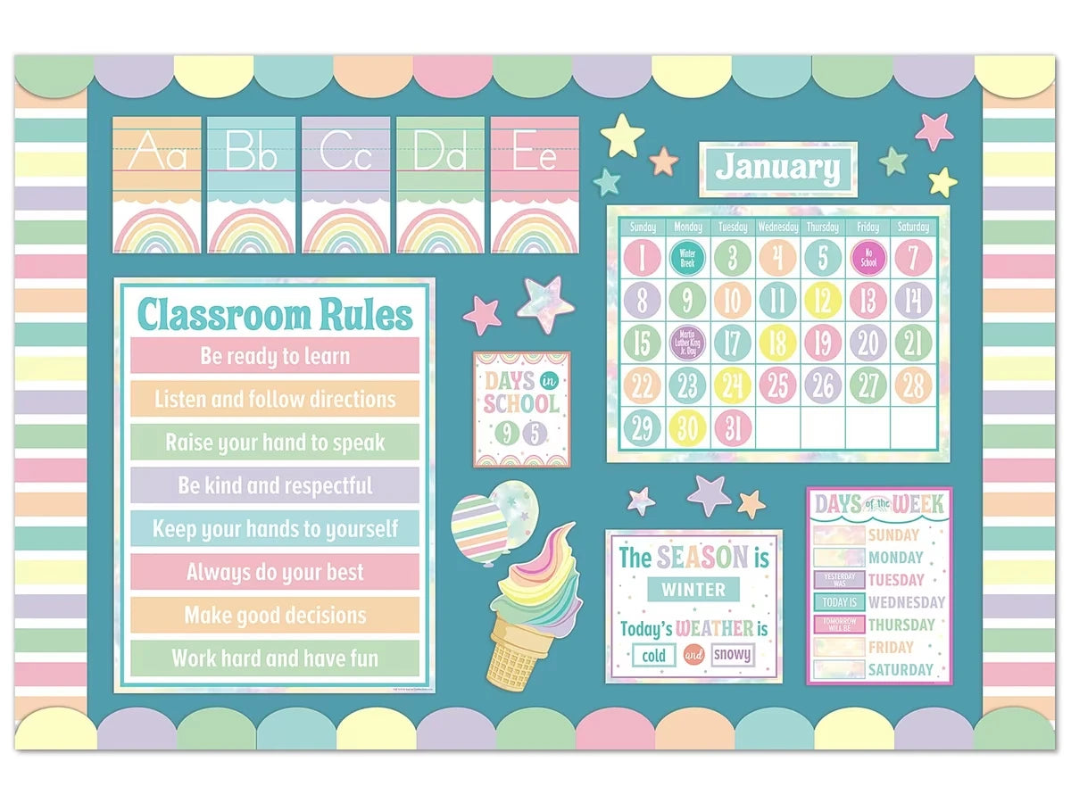 Pastel Pop Scalloped Border - US 3252