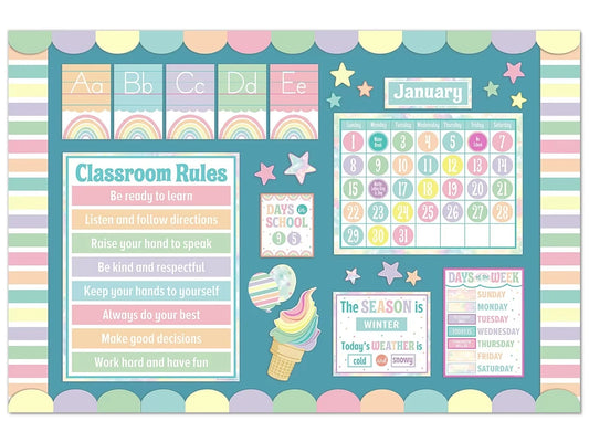Pastel Pop Scalloped Border - US 3252