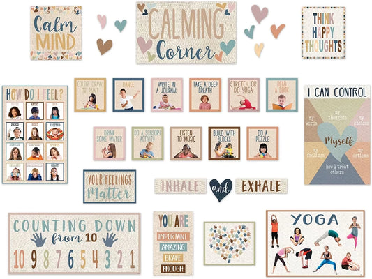Everyone Is Welcome Calming Corner Bulletin Board Set - US 2772