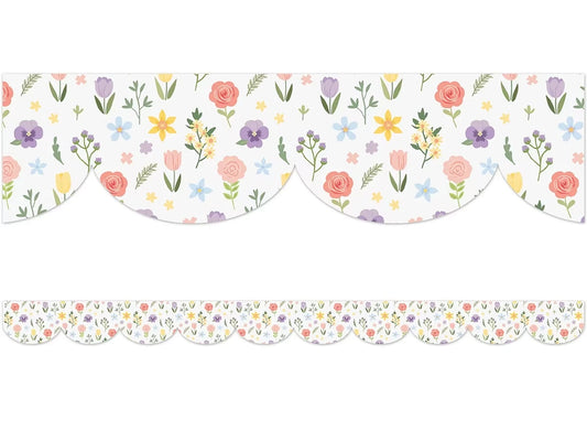 Spring Garden Scalloped Border - US 9689