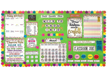 Confetti Incentive Chart - US 3858