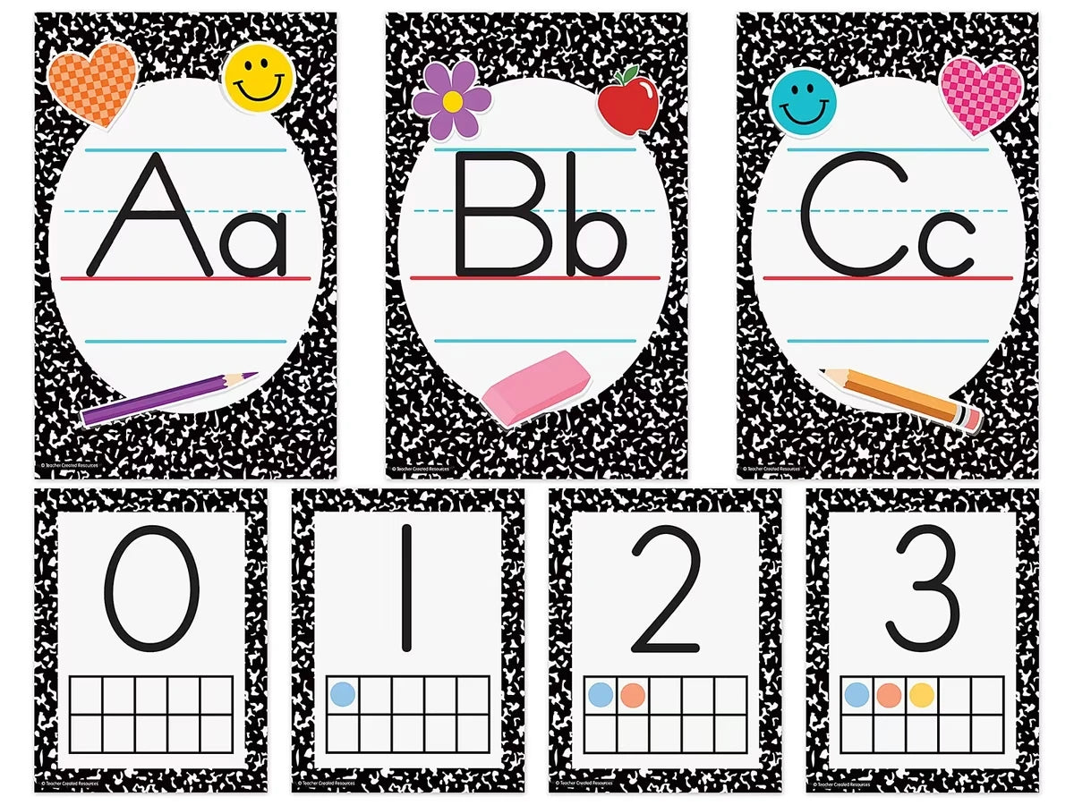 Cool for School Alphabet Card Bulletin Board Set - US 1746