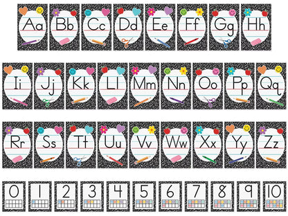 Cool for School Alphabet Card Bulletin Board Set - US 1746