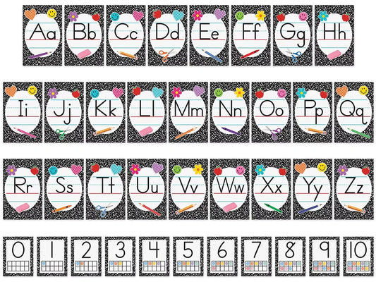 Cool for School Alphabet Card Bulletin Board Set - US 1746