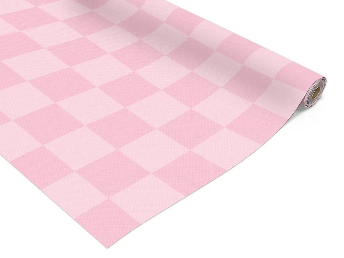 Cool for School Pink Checkers Better Than Paper® Roll - US 5576