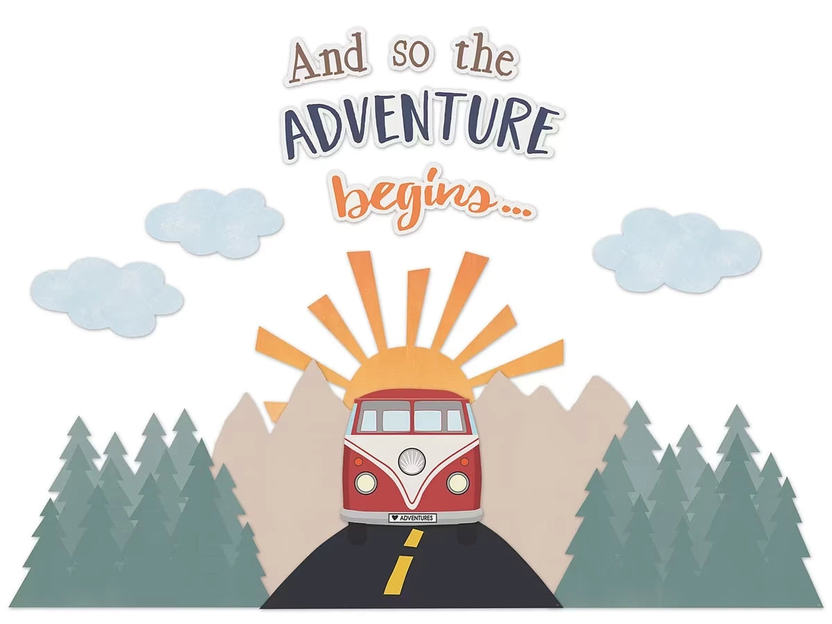 Moving Mountains Adventure Begins Bulletin Board Set - US 9672