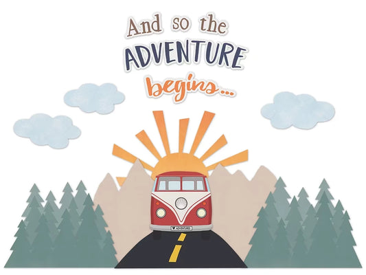 Moving Mountains Adventure Begins Bulletin Board Set - US 9672