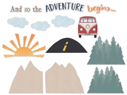 Moving Mountains Adventure Begins Bulletin Board Set - US 9672
