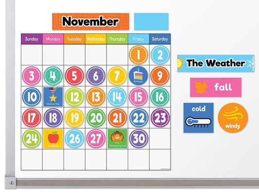 Magnetic Classroom Calendar - US 4137