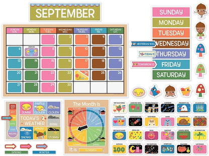 Fairy Tale Forest Calendar Bulletin Board Set - US 7562