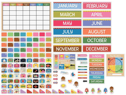 Fairy Tale Forest Calendar Bulletin Board Set - US 7562