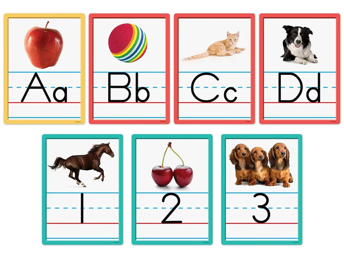 Alphabet and Number Bulletin Board Set - US 5191