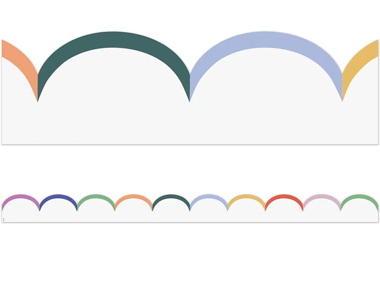 Color Crush Scalloped Border - US 6686